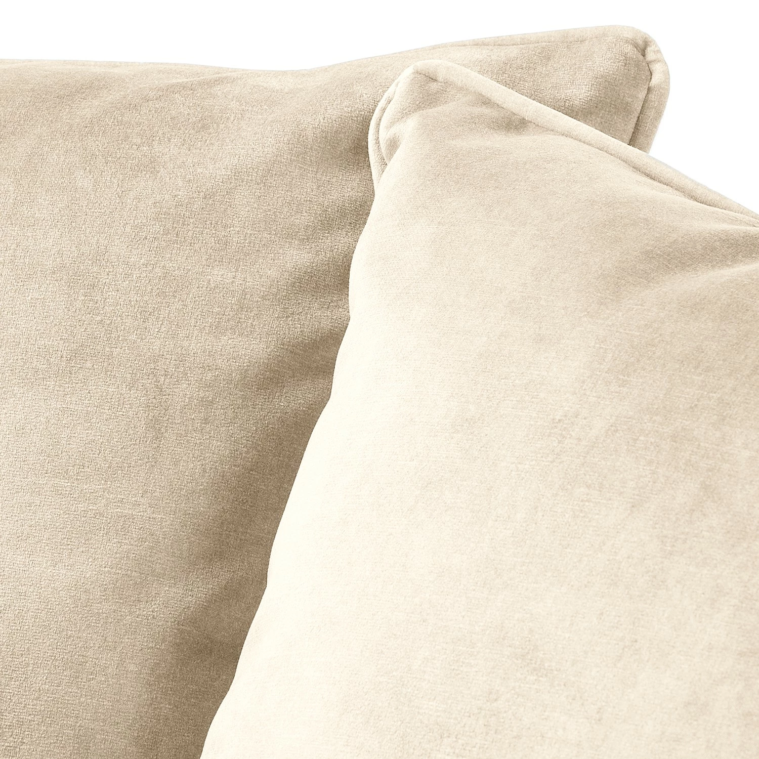 Red Living Canapé d’angle Grotta - Velours Tomi: Créme - Isocèles - Sans fonction couchage 9 Red Living Canapé d’angle Grotta - Velours Tomi: Créme - Isocèles - Sans fonction couchage – Image 7