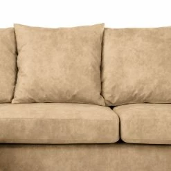 Red Living Canapé d’angle Lovis - Microfibre Rica: Beige - Méridienne longue à gauche (vue de face) -loftscape Boutique 1000299144 211214 18050702659 DETAILS P000000001000299144