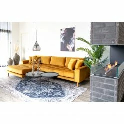 Red Living Bout de canapé Vehas - Verre / Métal - Noir -loftscape Boutique 1000299452 211012 134746000120 MOOD DETAILS P000000001000299452 mood