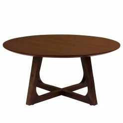 Naturoo Table basse Hawar - Placage en bois véritable - Noyer -loftscape Boutique 1000299453 211012 13474600136 DETAILS P000000001000299453