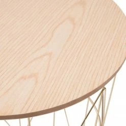 FLHF Bout de canapé Armina I - Imitation acacia / Doré 12 FLHF Bout de canapé Armina I - Imitation acacia / Doré -loftscape Boutique 1000299477 211012 15341100072 DETAILS P000000001000299477