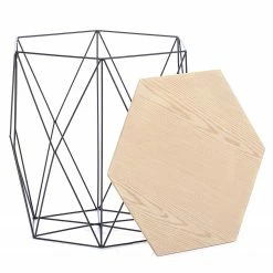 FLHF Bouts de canapé Steria (3 éléments) - Imitation acacia / Noir -loftscape Boutique 1000299480 211012 15341100091 DETAILS P000000001000299480