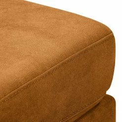 Pouf repose-pieds Croom II - Microfibre Zaira: Jaune moutarde -loftscape Boutique 1000299542 211026 14555700236 DETAILS P000000001000299542