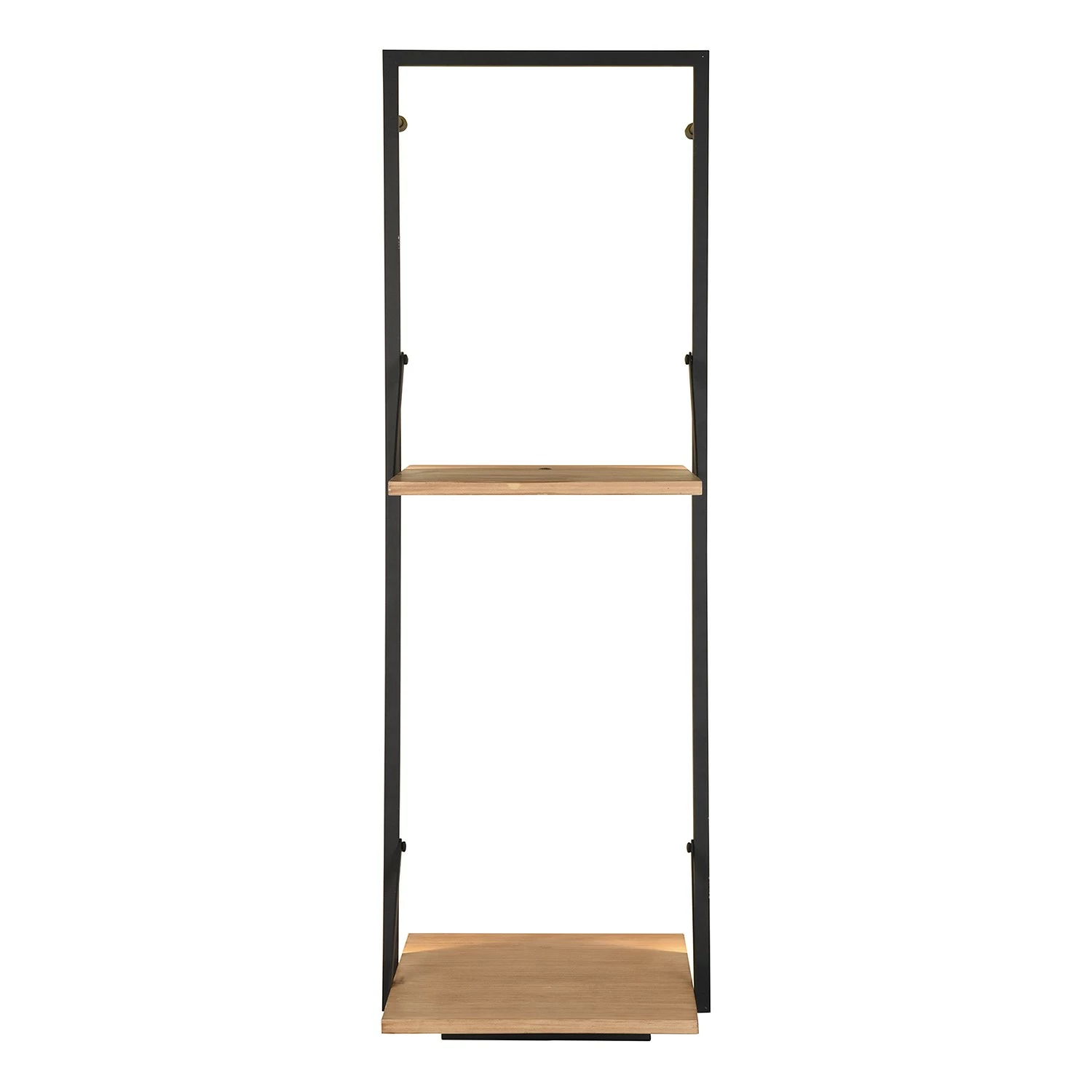Red Living Étagère murale Legno II - Eucalyptus massif / Métal - Eucalyptus / Noir 8 Red Living Étagère murale Legno II - Eucalyptus massif / Métal - Eucalyptus / Noir – Image 6