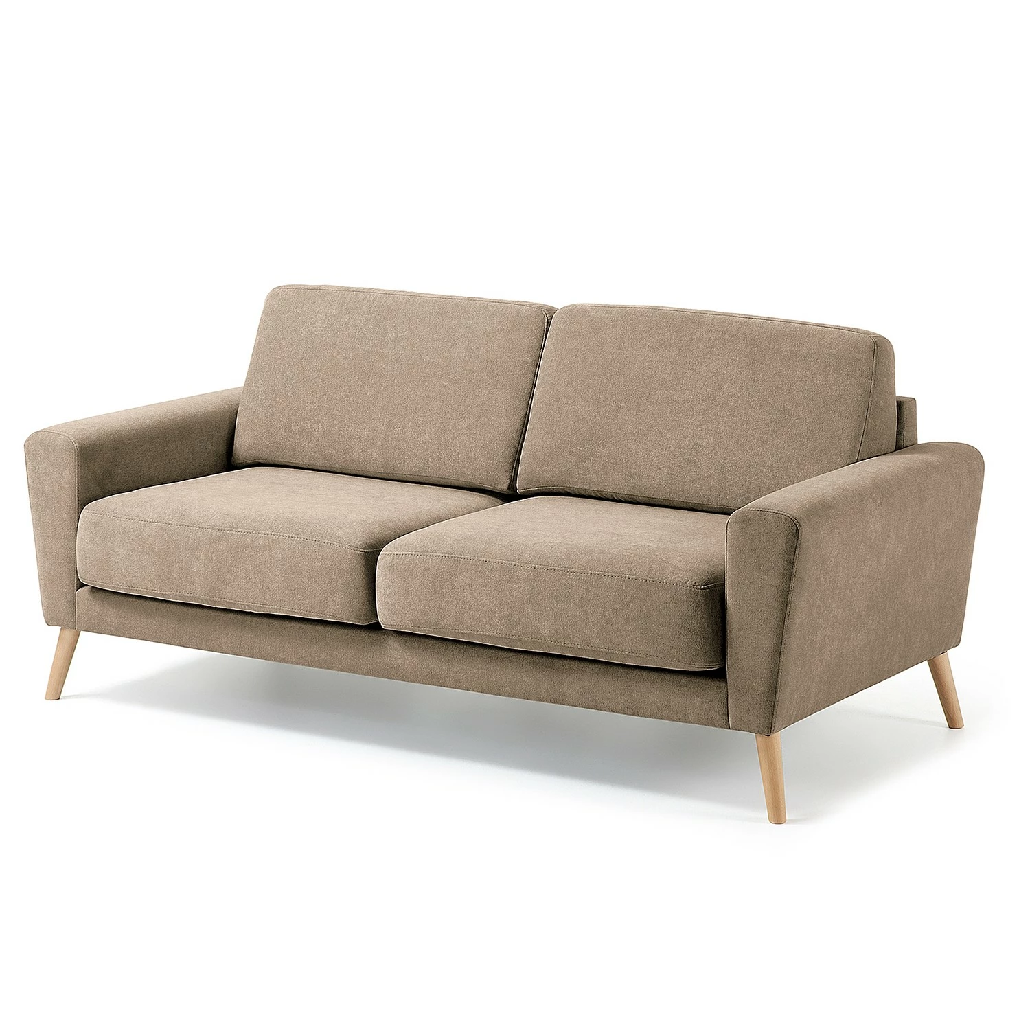 Loftscape Canapé Kaimt (3 places) - Tissu Leara: Taupe 3 Loftscape Canapé Kaimt (3 places) - Tissu Leara: Taupe