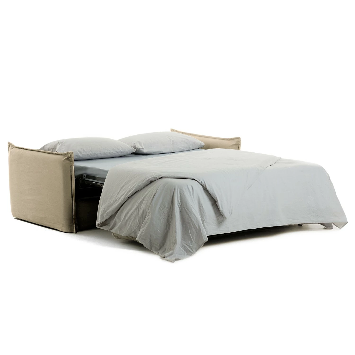 Loftscape Canapé convertible Gunn - Lin - Lin Blina: Taupe - Largeur : 202 cm 7 Loftscape Canapé convertible Gunn - Lin - Lin Blina: Taupe - Largeur : 202 cm – Image 5