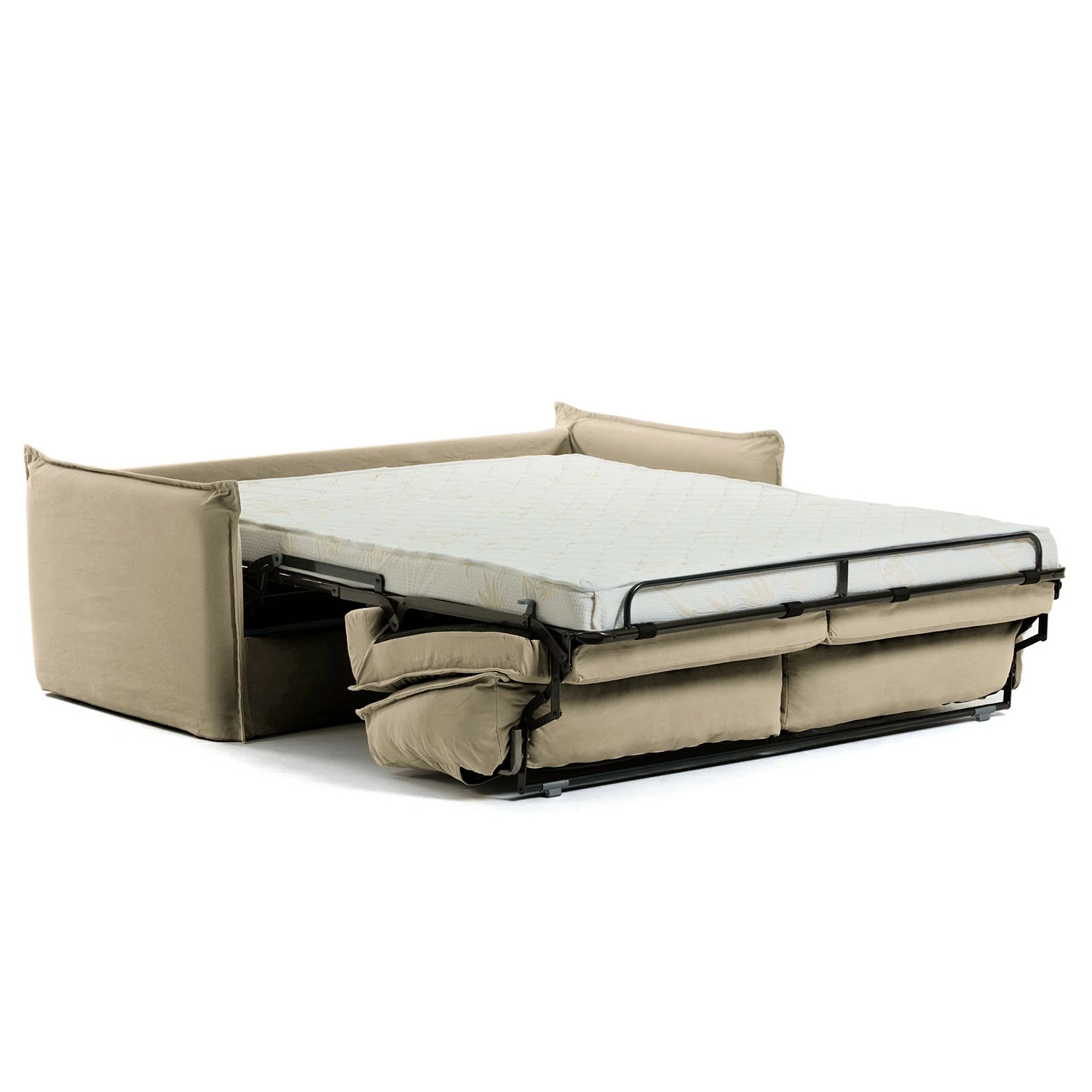Loftscape Canapé convertible Gunn - Lin - Lin Blina: Taupe - Largeur : 202 cm 8 Loftscape Canapé convertible Gunn - Lin - Lin Blina: Taupe - Largeur : 202 cm – Image 6