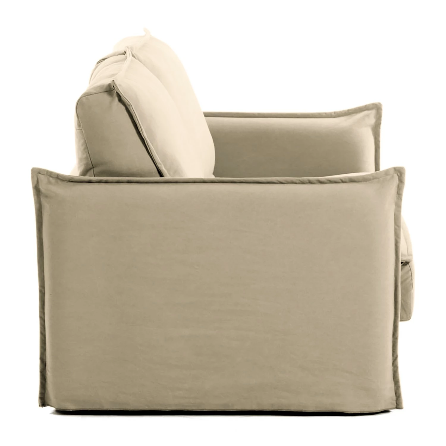 Loftscape Canapé convertible Gunn - Lin - Lin Blina: Taupe - Largeur : 202 cm 10 Loftscape Canapé convertible Gunn - Lin - Lin Blina: Taupe - Largeur : 202 cm – Image 8