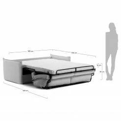 Loftscape Canapé convertible Gunn - Lin - Lin Blina: Taupe - Largeur : 202 cm 31 Loftscape Canapé convertible Gunn - Lin - Lin Blina: Taupe - Largeur : 202 cm -loftscape Boutique 1000300376 211229 15022700793 SKETCH DETAILS P000000001000300376 sketch