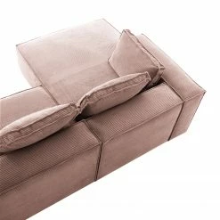 Loftscape Canapé d’angle Marita - Velours côtelé Lole: Mauve - Méridienne courte à gauche (vue de face) 24 Loftscape Canapé d’angle Marita - Velours côtelé Lole: Mauve - Méridienne courte à gauche (vue de face) -loftscape Boutique 1000300397 211229 15023600650 DETAILS P000000001000300397