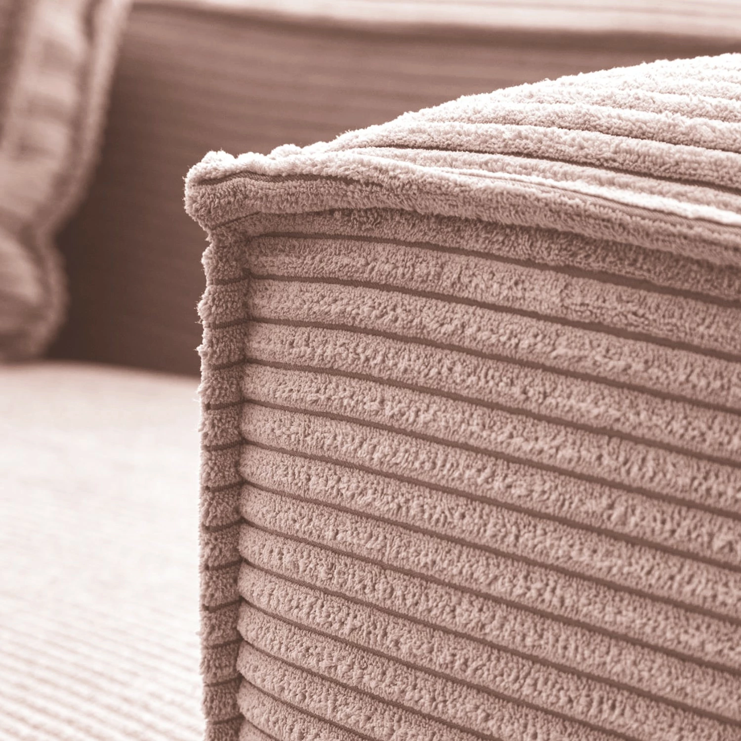 Loftscape Canapé d’angle Marita - Velours côtelé Lole: Mauve - Méridienne courte à gauche (vue de face) 13 Loftscape Canapé d’angle Marita - Velours côtelé Lole: Mauve - Méridienne courte à gauche (vue de face) – Image 11