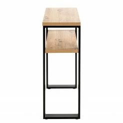 Red Living Console Salcha - Métal - Imitation chêne / Noir 10 Red Living Console Salcha - Métal - Imitation chêne / Noir -loftscape Boutique 1000300704 211015 104938000100 DETAILS P000000001000300704