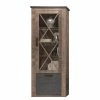 Trendteam Vitrine Georgia - Gris foncé / Imitation chêne rustique -loftscape Boutique 1000300856 211015 12544600097 IMAGE P000000001000300856