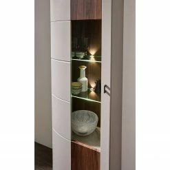 Loftscape Vitrine Saida - Avec éclairage - Cachemire / Imitation noyer -loftscape Boutique 1000300921 211020 13343400050 DETAILS P000000001000300921