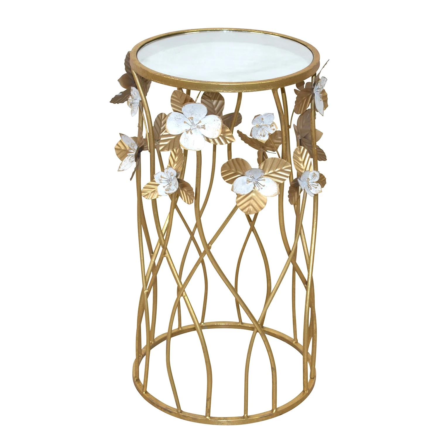 Loftscape Bout de canapé Givry - Verre / Métal - Doré 3 Loftscape Bout de canapé Givry - Verre / Métal - Doré