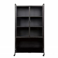 Red Living Vitrine Leska - Métal - Noir vintage 14 Red Living Vitrine Leska - Métal - Noir vintage -loftscape Boutique 1000304148 211029 123411000056 DETAILS P000000001000304148