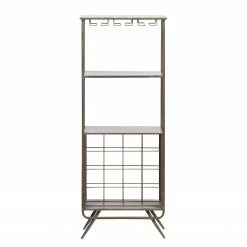 Red Living Range-bouteilles Clubster - Métal - Gris antique -loftscape Boutique 1000304156 211029 12341200075 DETAILS P000000001000304156