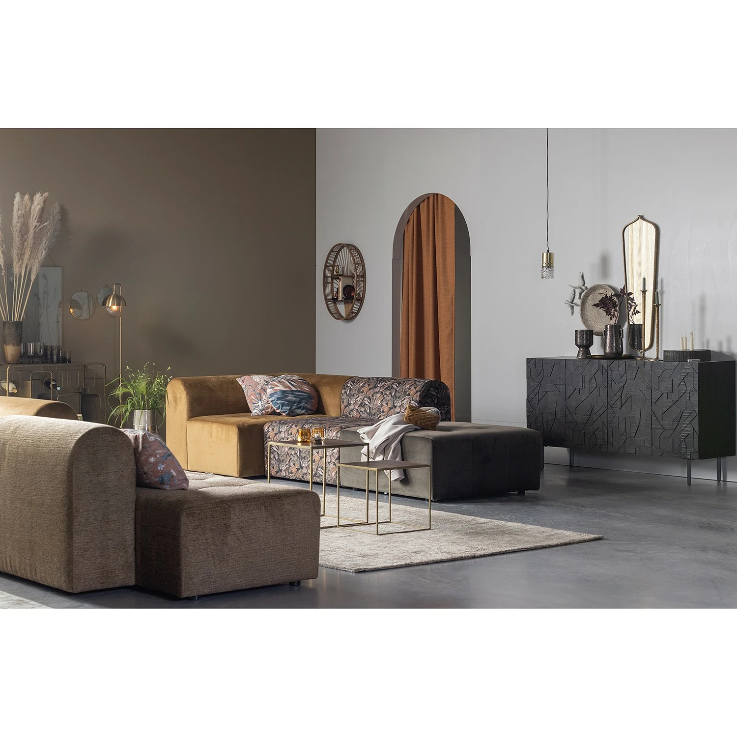 Red Living Buffet Kaanaa - Noir 4 Red Living Buffet Kaanaa - Noir – Image 2