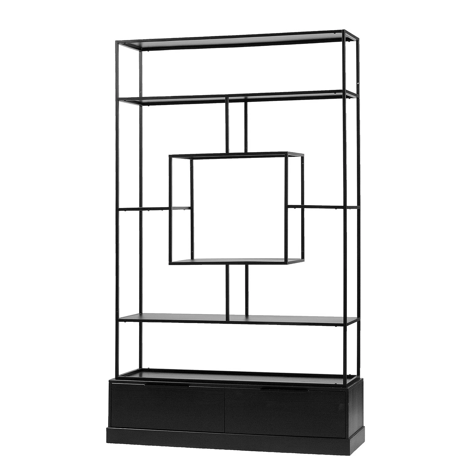 Red Living Étagère Boonarga - Métal - Noir 3 Red Living Étagère Boonarga - Métal - Noir
