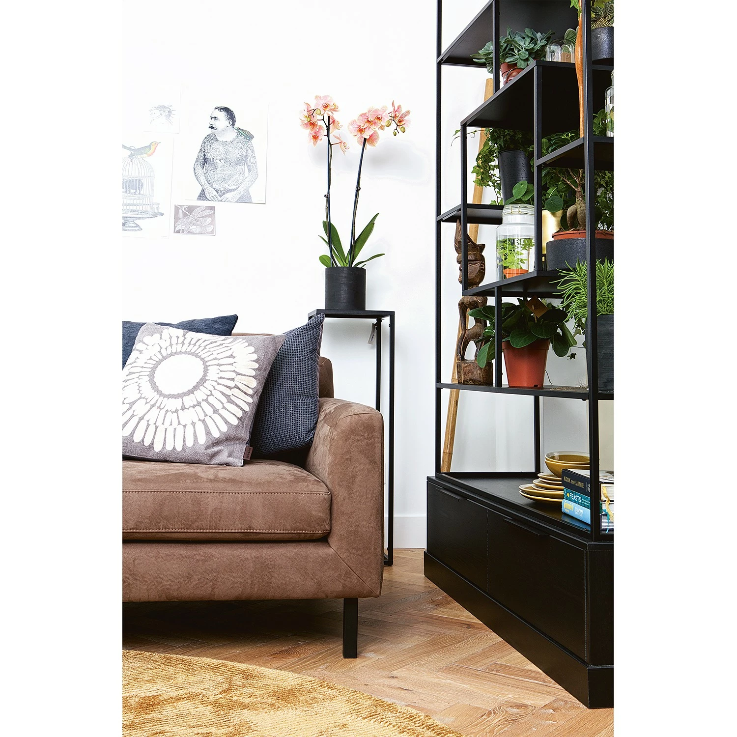 Red Living Étagère Boonarga - Métal - Noir 5 Red Living Étagère Boonarga - Métal - Noir – Image 3