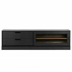Red Living Meuble TV Lescar - Pin massif - Pin noir -loftscape Boutique 1000304186 211029 12341700285 DETAILS P000000001000304186