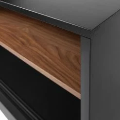 Red Living Meuble TV Lescar - Pin massif - Pin noir -loftscape Boutique 1000304186 211029 12341700318 DETAILS P000000001000304186