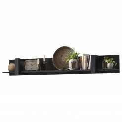 Red Living Étagère murale Norddal - Noir - Largeur : 180 cm 12 Red Living Étagère murale Norddal - Noir - Largeur : 180 cm -loftscape Boutique 1000304803 211027 10484000044 DETAILS P000000001000304803