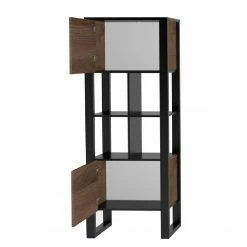 Red Living Étagère Norddal III - Imitation noyer / Noir -loftscape Boutique 1000304809 211027 104957000105 DETAILS P000000001000304809