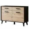 Norrwood Commode Argenteuil I - Imitation chêne artisan / Noir -loftscape Boutique 1000304825 211027 10522400151 IMAGE P000000001000304825