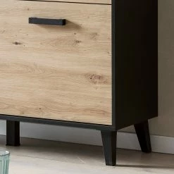 Norrwood Commode Argenteuil I - Imitation chêne artisan / Noir 17 Norrwood Commode Argenteuil I - Imitation chêne artisan / Noir -loftscape Boutique 1000304825 211027 10522500198 DETAILS P000000001000304825