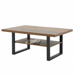 Red Living Table basse Champaign - Aspect ancien / Noir