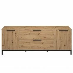 Maja Möbel Meuble TV Trend Wood I - Imitation chêne à nœuds / Noir 10 Maja Möbel Meuble TV Trend Wood I - Imitation chêne à nœuds / Noir -loftscape Boutique 1000306526 211102 13034200040 DETAILS P000000001000306526