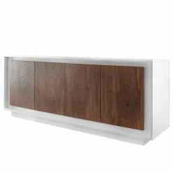 LC Spa Buffet Forenza - Imitation noisetier / Blanc