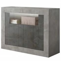 LC Spa Buffet Urbino - Anthracite / Gris clair