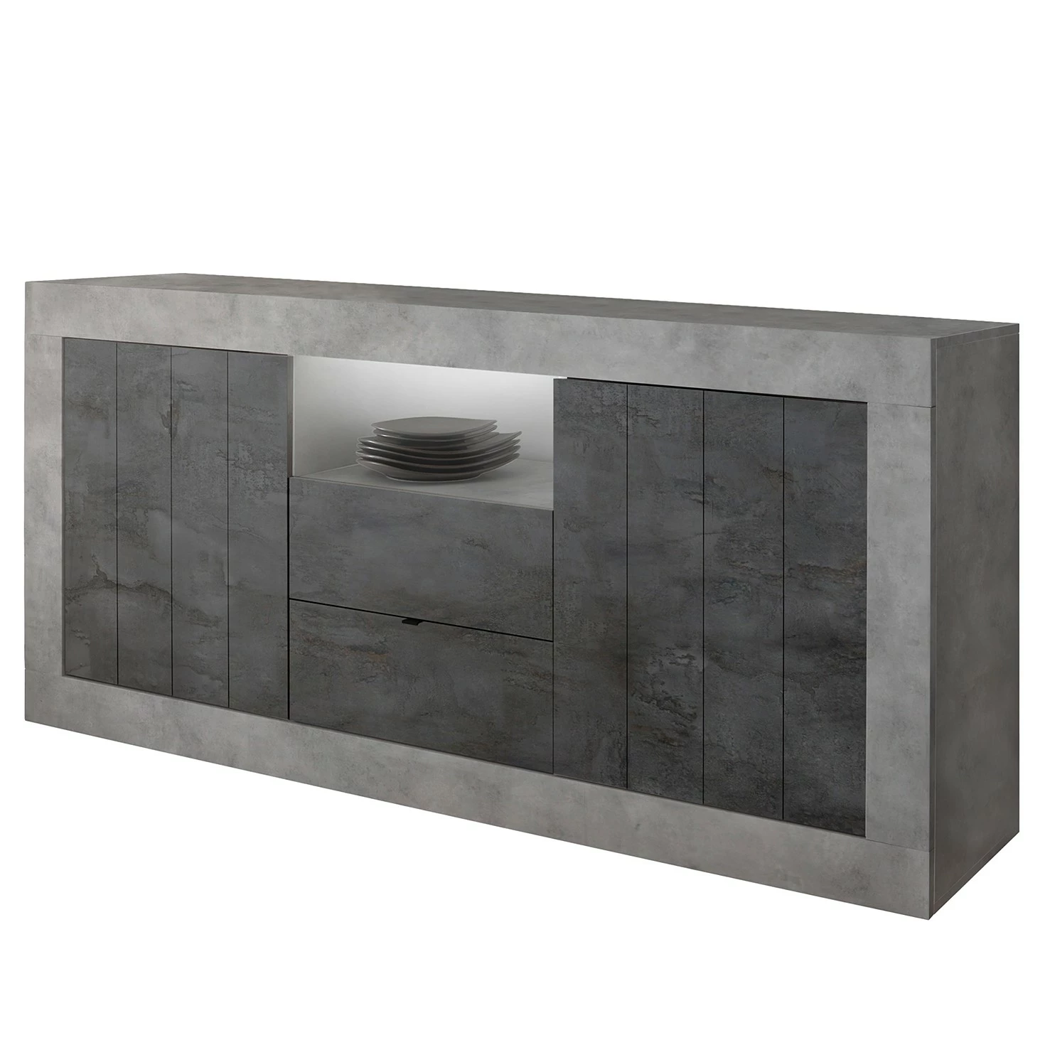 LC Spa Buffet Urbino I - Anthracite / Gris clair 3 LC Spa Buffet Urbino I - Anthracite / Gris clair