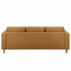 Norrwood Canapé d’angle 2 places MAISON - Velours - Tissu Lark: Jaune moutarde - Méridienne courte à droite (vue de face) -loftscape Boutique 1000306731 211207 11420200226 DETAILS P000000001000306731