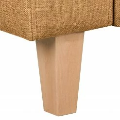 Norrwood Canapé d’angle 2 places MAISON - Velours - Tissu Lark: Jaune moutarde - Méridienne courte à droite (vue de face) -loftscape Boutique 1000306731 211207 11420500271 DETAILS P000000001000306731