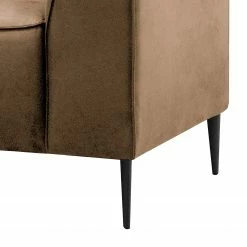 Ars manufacti Canapé Chaides (2-3 places) - Aspect cuir vieilli - Tissu composite Bulan: Caramel -loftscape Boutique 1000306888 220331 060 DETAILS P000000001000306888