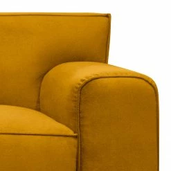 Jack & Alice Canapé d’angle Bramming - Velours - Velours Juna: Or - Méridienne longue à gauche (vue de face) -loftscape Boutique 1000306924 220331 040 DETAILS P000000001000306924