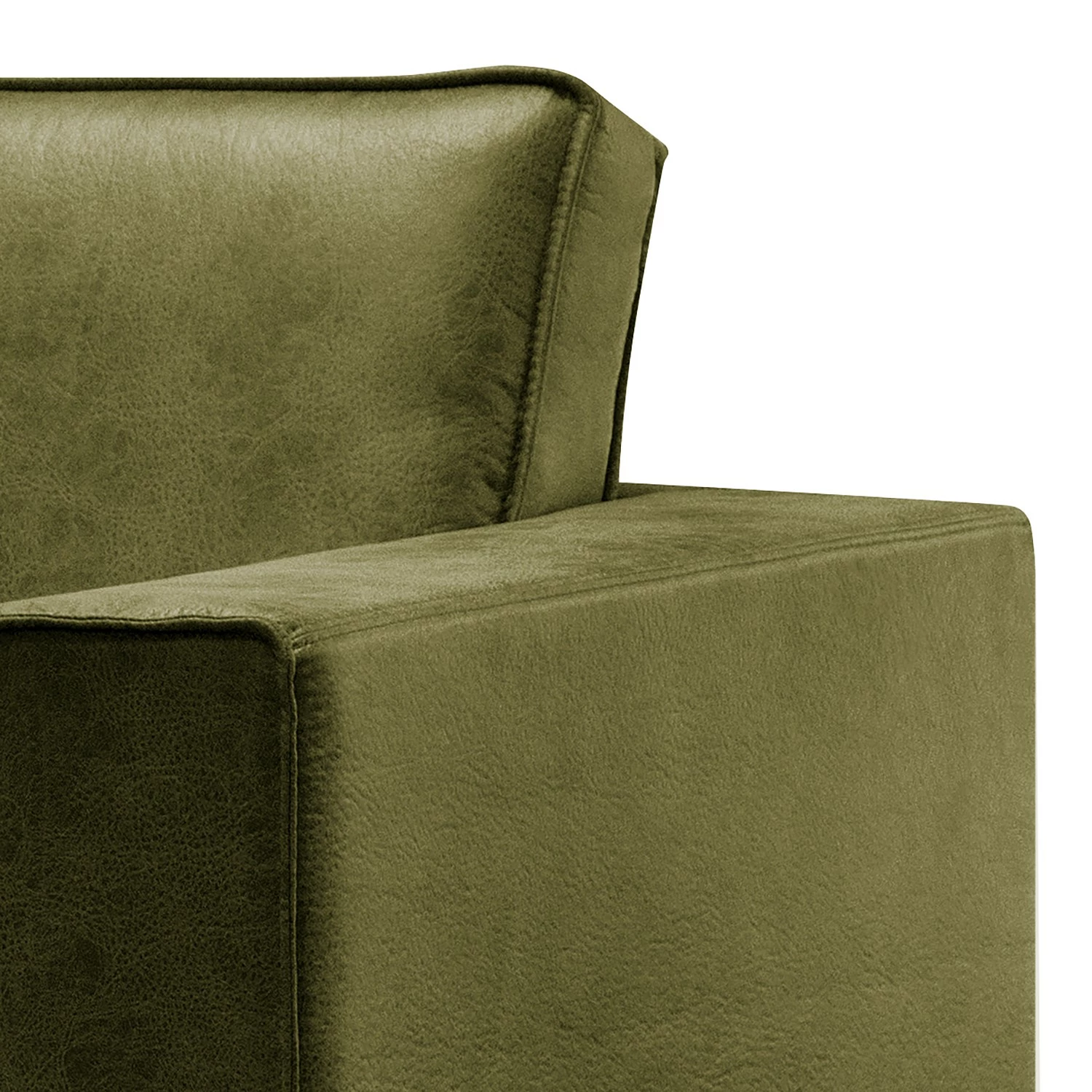 Ars manufacti Fauteuil Locana - Microfibre Cheri: Olive 6 Ars manufacti Fauteuil Locana - Microfibre Cheri: Olive – Image 4