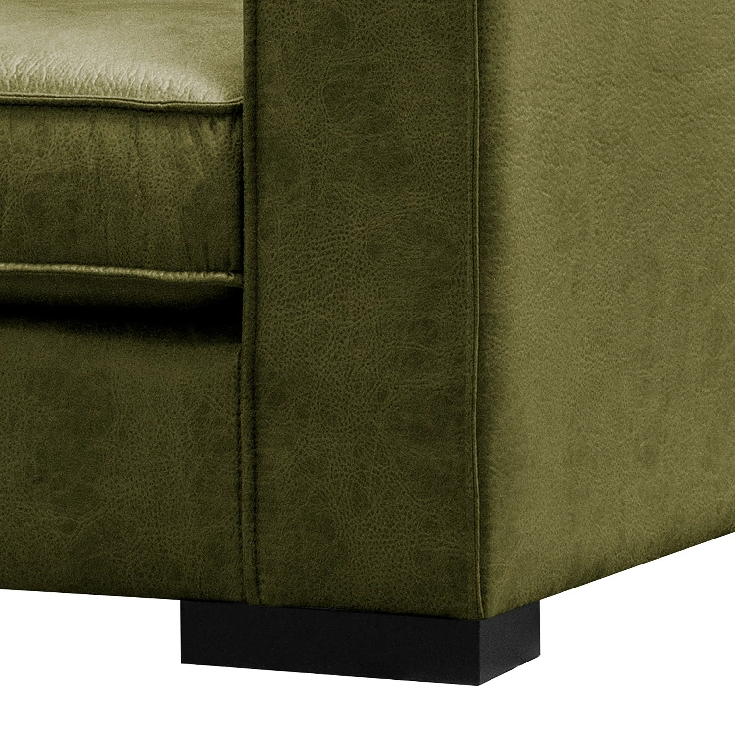 Ars manufacti Fauteuil Locana - Microfibre Cheri: Olive 8 Ars manufacti Fauteuil Locana - Microfibre Cheri: Olive – Image 6