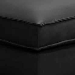 Ars manufacti Repose-pieds Locana - Cuir Bulle: Noir -loftscape Boutique 1000307042 220727 040 DETAILS P000000001000307042