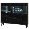 Jack & Alice Buffet Fintel II - Imitation marbre noir / Noir -loftscape Boutique 1000307052 211110 08234500065 IMAGE P000000001000307052