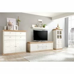 Ridgevalley Buffet haut Maiossa I - Imitation pin blanc / Imitation chêne de Navarra -loftscape Boutique 1000307112 211109 16471600071 MOOD DETAILS P000000001000307112 mood