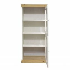 Ridgevalley Buffet haut Maiossa I - Imitation pin blanc / Imitation chêne de Navarra -loftscape Boutique 1000307112 211109 16471600083 DETAILS P000000001000307112