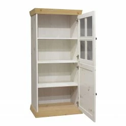 Ridgevalley Buffet haut Maiossa I - Imitation pin blanc / Imitation chêne de Navarra -loftscape Boutique 1000307112 211109 16471600085 DETAILS P000000001000307112