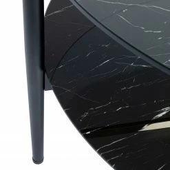 Kare Design Table basse Nellie - Verre / Métal - Noir -loftscape Boutique 1000307988 211109 143900000066 DETAILS P000000001000307988