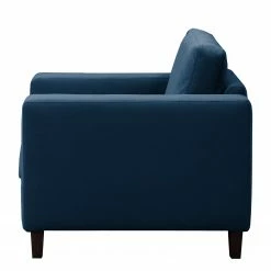 Norrwood Fauteuil MAISON - Tissage à plat - Velours Vaia: Bleu foncé -loftscape Boutique 1000310292 211201 123052000127 DETAILS P000000001000310292