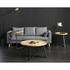 Red Living Bout de canapé Padbury - Imitation chêne / Noir 5 Red Living Bout de canapé Padbury - Imitation chêne / Noir -loftscape Boutique 1000310547 211125 11183700151 MOOD DETAILS P000000001000310547 mood