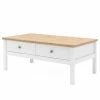 Ridgevalley Table basse Bombita - Blanc / Imitation chêne artisan -loftscape Boutique 1000310611 211118 06055600022 IMAGE P000000001000310611